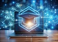 FutureProofing Education Online Learning and AIPowered Educational Platforms for a Modern Digital Age Royalty Free Stock Photo