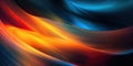 Futuristic abstract backdrop: high-tech elements, precision patterns, vibrant hues. Luminescent lines merge innovation