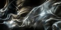 A futuristic abstract background featuring softly pulsating waves of iridescent light, forming a