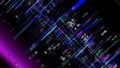 Futuristic Abstract Data Stream Royalty Free Stock Photo