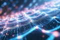 A futuristic AI-powered energy core, radiating pulsating cybernetic light, swirling holographic