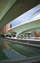 Futuristic architecture of expo spain