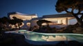 Futuristic Architecture Villa Resort By Lucas Arzana