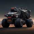 Futuristic Armory: Scifi Concept Image Of Evil Empire Truck
