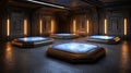 Futuristic Automated Factory Concept Art