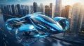 Futuristic autonomous hydrogen-powered aircraft