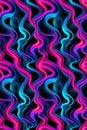 futuristic background with wavy seamless pattern texture with neon gradient multicolored wave