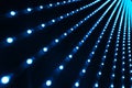 Futuristic blue light lines and digital motion background Royalty Free Stock Photo