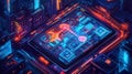 Futuristic Blueprint for a Smart City Simulation on a Tablet Device