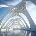 Futuristic Bridge or Tunnel: Where Steel Meets Artistry