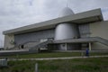 Futuristic building of the Cosmonautics Museum in Kaluga.