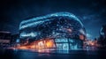 Futuristic Building Stuns with Outdoor Theater and Ultra-Detailed Photoshoot