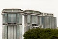 Futuristic buildings skyscrapers and cityscape panorama of Kuala Lumpur Malaysia