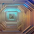 1003 Futuristic Circuitry: A futuristic and sci-fi-inspired background featuring circuitry patterns in sleek and high-tech color