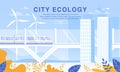 Futuristic City Ecology Environmental Protection