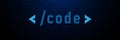 Futuristic Coding and Programming Concept Background Royalty Free Stock Photo