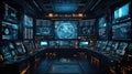 Futuristic Control Room