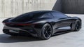 Futuristic concept car feom