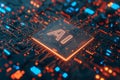 Futuristic and conceptual image representing smart integration