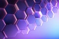 Futuristic 3D geometry colorful background wallpaper