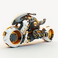 Futuristic 3D Motorcycle: Fusing Impeccable Design Blazes a Trail in Two Wheels Innovation and Performance