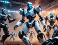 Futuristic Dance of Advanced Robots