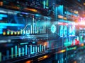 Futuristic Data Analytics Concept with Sorting Categorizing and Classifying Criteria on Digital Dashboard