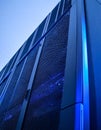 Futuristic Data Center Server Cabinet Royalty Free Stock Photo