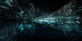 Futuristic Data Lake: A Digital Landscape of AI and Connectivity