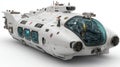Futuristic Deep-Sea Submarine Concept Design Royalty Free Stock Photo