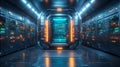 Exploring advanced quantum computing concepts in a futuristic digital environment with vibrant visual elements