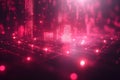 Futuristic Digital Data Matrix - Cybersecurity and Technology Background Design Generative AI Royalty Free Stock Photo