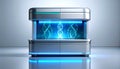 Futuristic DNA Genetic Engineering Chamber Royalty Free Stock Photo