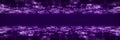 Futuristic double digital data transfer concept. High-speed data flow of cryptocurrency servers. Cyber technology background. 3D