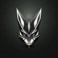 Futuristic Dracopunk Rabbit Logo Design