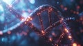 Futuristic Epigenetic Modifications of DNA and Gene Expression Royalty Free Stock Photo