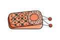 Futuristic eraser concept with circuits and brain like patterns, representing the intersection of education, creativity, and AI