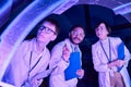 Futuristic Exploration: Diverse-Age Scientists Investigate