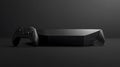 Futuristic Gaming Console with Geometric Design and Matte Finish ai generated Royalty Free Stock Photo