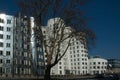 Futuristic Gehry houses in Medienhafen in DÃÂ¼sseldorf, germany