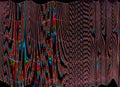 futuristic glitch color digital noise red artifact