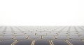 Futuristic gray hexagon pattern on white background Royalty Free Stock Photo
