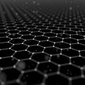 Futuristic Hexagon Pattern Abstract Background. 3d Render Illustration. Space surface. Dark sci-fi backdrop. Dots and Royalty Free Stock Photo