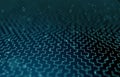 Futuristic Hexagon Pattern Abstract Background. 3d Render Illustration. Space surface. Dark sci-fi backdrop. Dots and Royalty Free Stock Photo