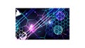 Futuristic Hexagonal Network Background, vector design Generative AI Royalty Free Stock Photo