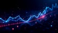 Futuristic High-Contrast 3D Graph Visualizer with Glowing Data Nodes