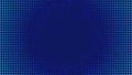 Futuristic High Tech Blue Dotted Gradient Background on Dark Blue Background Royalty Free Stock Photo