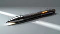 Futuristic High-Tech Pen with Glowing Element Royalty Free Stock Photo