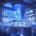 Future Lab: High-tech Research Facility Royalty Free Stock Photo