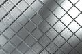 Futuristic industrial background made from brushed square metal shapes Royalty Free Stock Photo